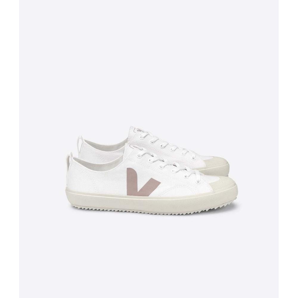 Veja NOVA CANVAS Women\'s Shoes White/Brown | CA 475YXF